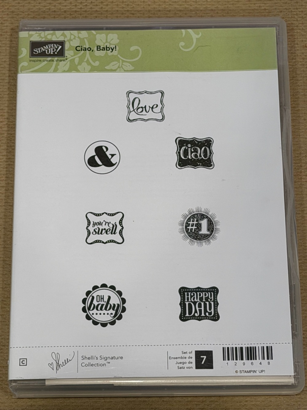 Stampin' Up! Ciao Baby Stamp Set